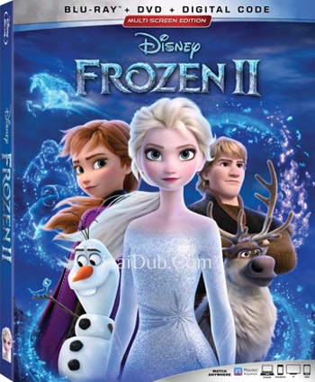 Frozen 2 (2019) (English) - Tamil Movie Poster