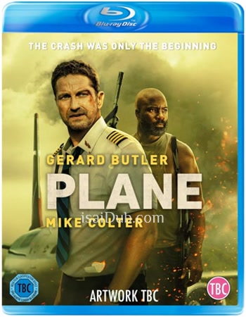 Plane (2023) (English) - Tamil Movie Poster