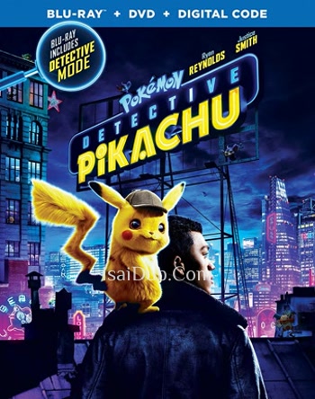Pokemon Detective Pikachu (2019) (English) - Tamil Movie Poster