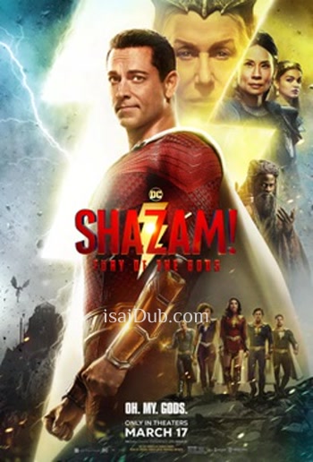 Shazam Fury Of The Gods (2023) - Tamil Movie Poster