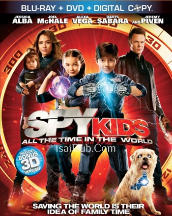 Spy Kids 4 (2011) - Tamil Movie Poster