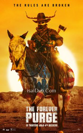 The Forever Purge (2021) (English) - Tamil Movie Poster