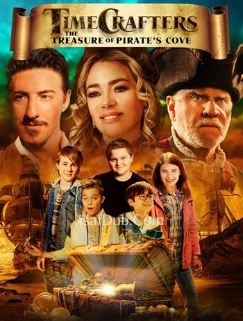 TimeCrafters The Treasure of Pirates Cove (2021) (English) - Tamil Movie Poster