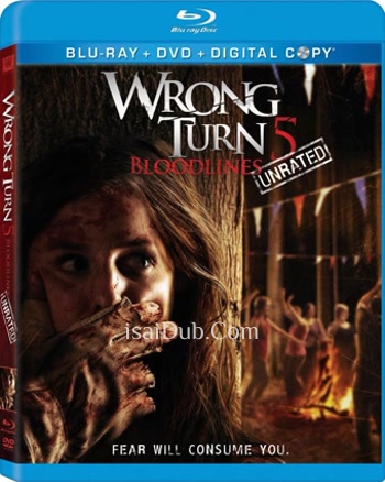 Wrong Turn 5 (2012) - Tamil Movie Poster